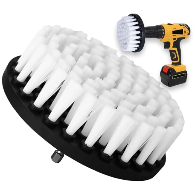 Cepillo eléctrico con taladro a batería