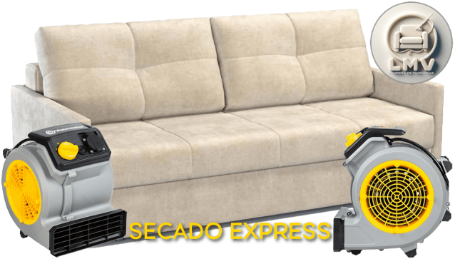 Secado express de tapicería